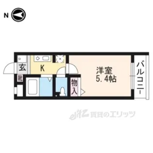 ラ・メゾン・ド・フルール御蔭【3階】の間取り