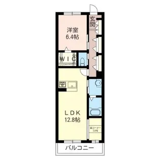 ブランシュ ネイジュ B【1階】の間取り
