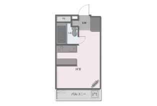 アーバンヴィレッジ日の出【3階】の間取り