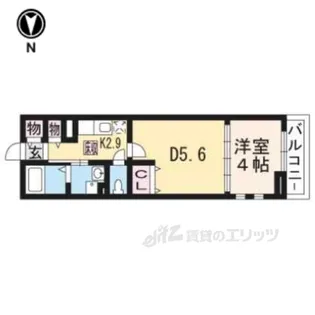 ガーデンメドウズ【1階】の間取り