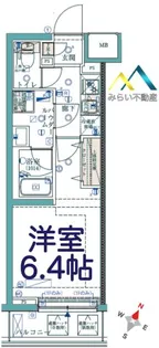 ARCOBALENO KIKUNA【1階】の間取り