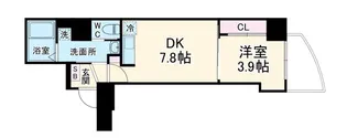 セレニテ梅田EST【3階】の間取り