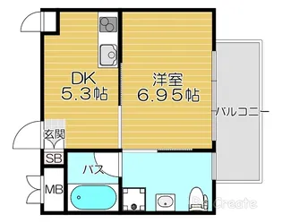 WT.net BLD【2階】の間取り