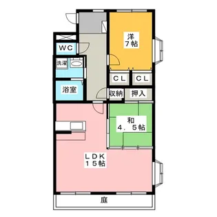 KASUGA【1階】の間取り