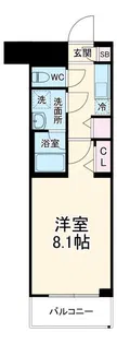 メインステージ武蔵中原ヴィオラ【2階】の間取り