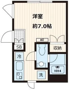 Fullea本郷【1階】の間取り