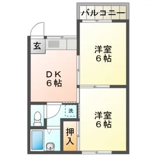 ソレイユ【1階】の間取り