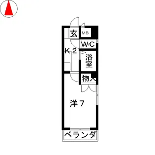 ジュエルズコートII【3階】の間取り