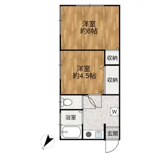 恵山荘【2階】の間取り