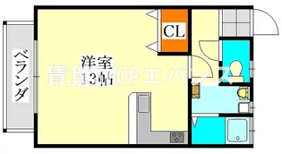 メゾンセレーナ【2階】の間取り