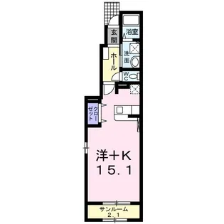 セレノIII【1階】の間取り