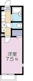 レクレドール【2階】の間取り