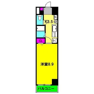 ベナレス藤枝【4階】の間取り