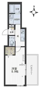 BRIGHT HILLS URAWA【4階】の間取り
