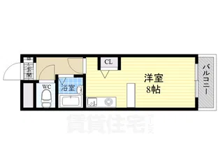 チェリーハイツ2【3階】の間取り