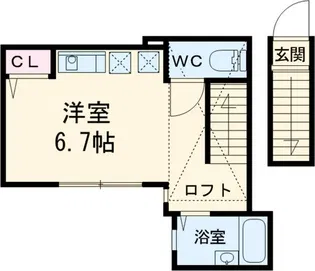 バーミープレイス金町【2階】の間取り