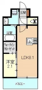 CLEANFIELDBLDG【7階】の間取り