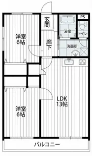 グリーンガーデンS【1階】の間取り
