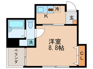 ウィスタリアコート【5階】の間取り