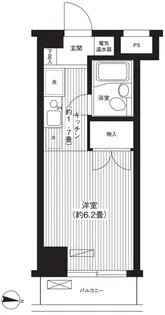 ピエールシークル【5階】の間取り