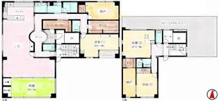 東京都中野区南台2【マンション】の間取り