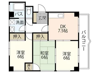森田ハイム【4階】の間取り