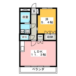 Province【1階】の間取り