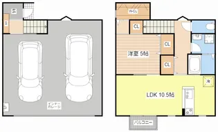 ビバン・メゾン【2階】の間取り
