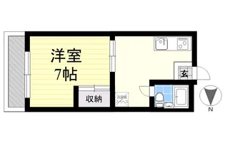 サクセスハウス【2階】の間取り