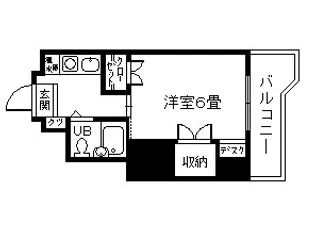 ハイツ星ヶ峯【2階】の間取り
