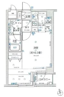 アビテ本郷【3階】の間取り