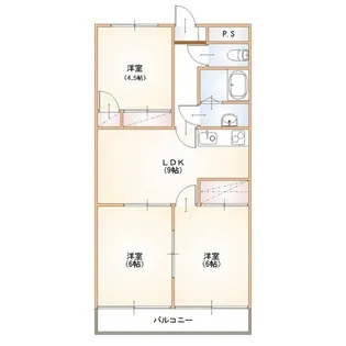 クラールN【3階】の間取り