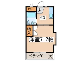 RSKマンション【2階】の間取り