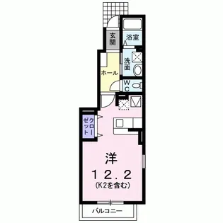ジョルナータ【1階】の間取り