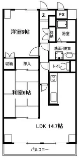 グランエイト総合公園【5階】の間取り