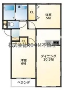 F-タウニィ【2階】の間取り