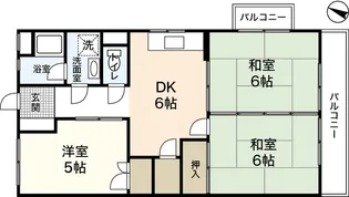 林ビル【3階】の間取り