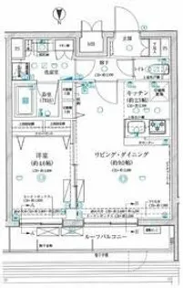 GRAN PASEO神楽坂II【5階】の間取り