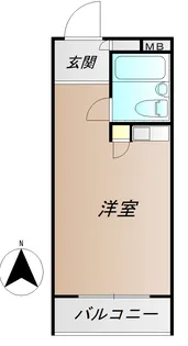 メゾン元横山【5階】の間取り