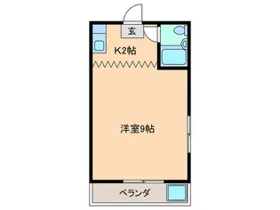 グリンハイツ【3階】の間取り