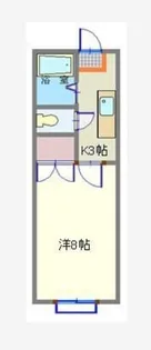 ホワイトキャッスル南小泉12番館【1階】の間取り