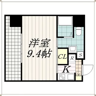 マリンパレス登戸【3階】の間取り