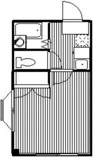 SaKaeフラット【2階】の間取り