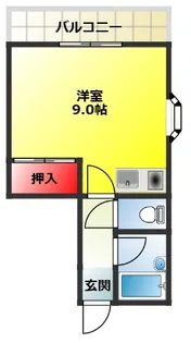 大阪府大阪市東淀川区大道南1【マンション】の間取り