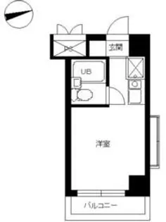 スカイコート八王子第3【5階】の間取り