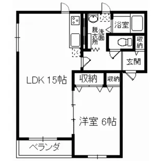 長島Sマンション【2階】の間取り