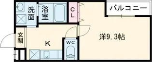 フジパレス上野芝III番館【2階】の間取り
