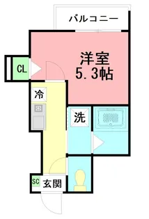 FIORE戸塚 壱番館【3階】の間取り
