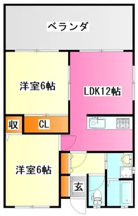 福岡県田川郡香春町大字中津原【一戸建】の間取り