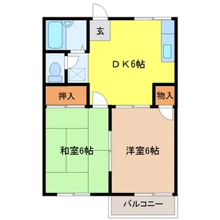 クラシックハウス【1階】の間取り